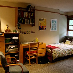 The Fourth Floor of a College Dorm